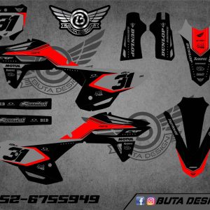 קיט מדבקות ל Honda CRF 450 2021-2024 250 2022-2024 V11