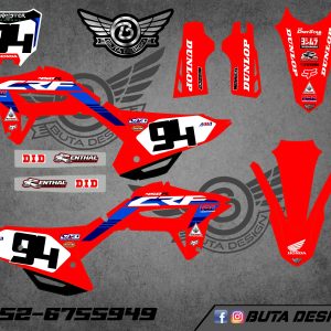 קיט מדבקות ל Honda CRF 450 2021-2024 250 2022-2024 V13