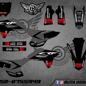 קיט מדבקות ל Honda CRF 450 2021-2024 250 2022-2024 V18