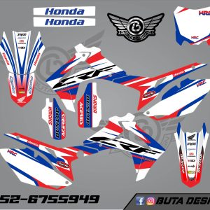 קיט מדבקות ל Honda CRF 450 2013-2016 250 2014-2017 V12