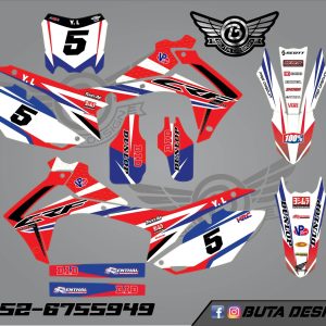 קיט מדבקות ל Honda CRF 450 2013-2016 250 2014-2017 V13