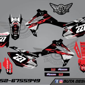 קיט מדבקות ל Honda CRF 450 2013-2016 250 2014-2017 V14
