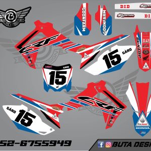 קיט מדבקות ל Honda CRF 450 2013-2016 250 2014-2017 V18