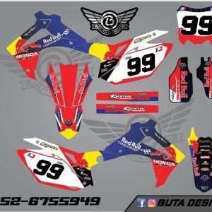 קיט מדבקות ל Honda CRF 450 2013-2016 250 2014-2017 V20
