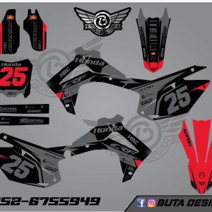 קיט מדבקות ל Honda CRF 450 2013-2016 250 2014-2017 V28