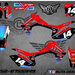 קיט מדבקות ל Honda CRF 450 2013-2016 250 2014-2017 V31