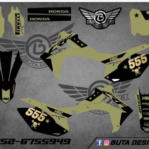 קיט מדבקות ל Honda CRF 450 2013-2016 250 2014-2017 V37