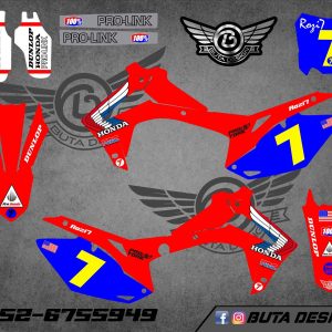 קיט מדבקות ל Honda CRF 450 2013-2016 250 2014-2017 V38
