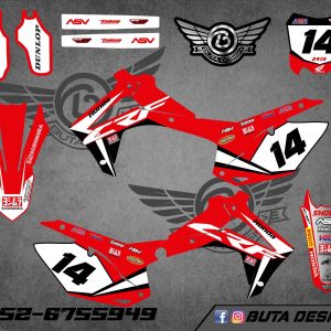 קיט מדבקות ל Honda CRF 450 2013-2016 250 2014-2017 V39