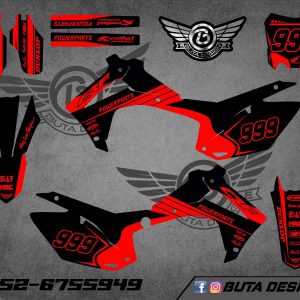 קיט מדבקות ל Honda CRF 450 2013-2016 250 2014-2017 V41