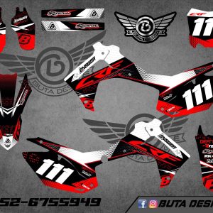 קיט מדבקות ל Honda CRF 450 2013-2016 250 2014-2017 V44