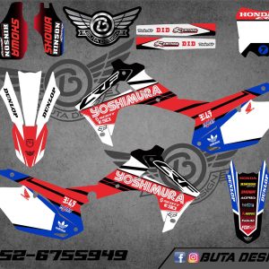 קיט מדבקות ל Honda CRF 450 2013-2016 250 2014-2017 V47