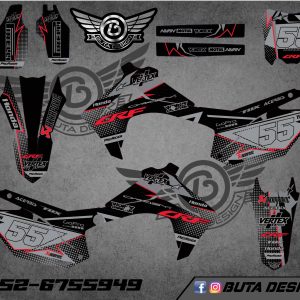 קיט מדבקות ל Honda CRF 450 2013-2016 250 2014-2017 V51