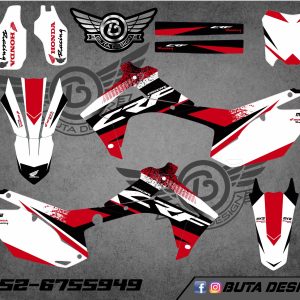 קיט מדבקות ל Honda CRF 450 2013-2016 250 2014-2017 V52