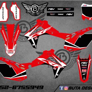 קיט מדבקות ל Honda CRF 450 2013-2016 250 2014-2017 V55