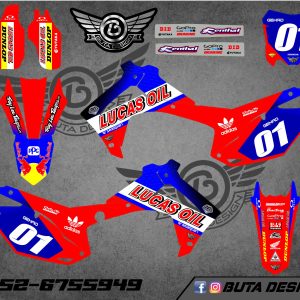 קיט מדבקות ל Honda CRF 450 2013-2016 250 2014-2017 V57