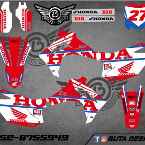 קיט מדבקות ל Honda CRF 450 2013-2016 250 2014-2017 V66