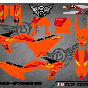 קיט מדבקות ל KTM SXF 2023-2025 EXC 2024-2025 V26