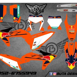 קיט מדבקות ל KTM SXF 2023-2025 EXC 2024-2025 V28