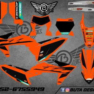 קיט מדבקות ל KTM SXF 2023-2025 EXC 2024-2025 V29