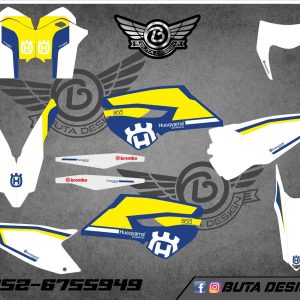 קיט מדבקות ל Husqvarna Enduro 2014-2016 Motocross 2014-2015 V11