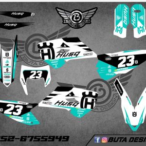 קיט מדבקות ל Husqvarna Enduro 2014-2016 Motocross 2014-2015 V12