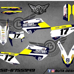 קיט מדבקות ל Husqvarna Enduro 2014-2016 Motocross 2014-2015 V14