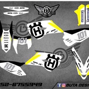 קיט מדבקות ל Husqvarna Enduro 2014-2016 Motocross 2014-2015 V16