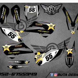 קיט מדבקות ל Husqvarna Enduro 2014-2016 Motocross 2014-2015 V2