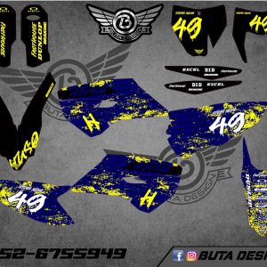 קיט מדבקות ל Husqvarna Enduro 2014-2016 Motocross 2014-2015 V22