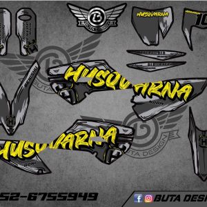 קיט מדבקות ל Husqvarna Enduro 2014-2016 Motocross 2014-2015 V26