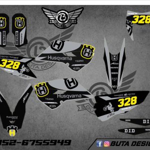 קיט מדבקות ל Husqvarna Enduro 2014-2016 Motocross 2014-2015 V8