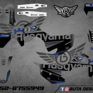 קיט מדבקות ל Husqvarna Enduro 2020-2023 Motocross 2019-2022 V10