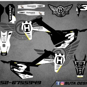 קיט מדבקות ל Husqvarna Enduro 2020-2023 Motocross 2019-2022 V14