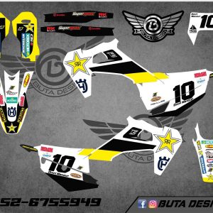 קיט מדבקות ל Husqvarna Enduro 2020-2023 Motocross 2019-2022 V17