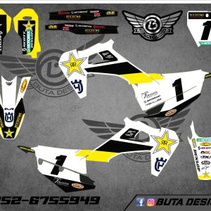 קיט מדבקות ל Husqvarna Enduro 2020-2023 Motocross 2019-2022 V18
