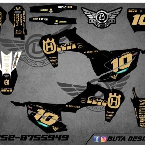 קיט מדבקות ל Husqvarna Enduro 2020-2023 Motocross 2019-2022 V21