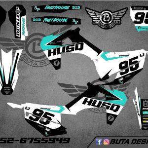 קיט מדבקות ל Husqvarna Enduro 2020-2023 Motocross 2019-2022 V26