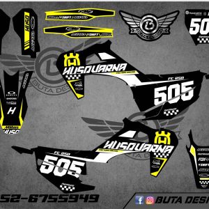 קיט מדבקות ל Husqvarna Enduro 2020-2023 Motocross 2019-2022 V32