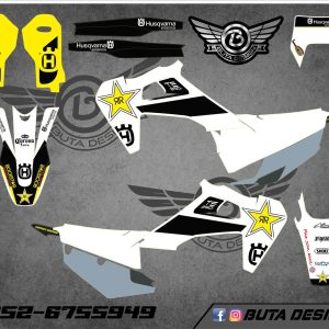 קיט מדבקות ל Husqvarna Enduro 2020-2023 Motocross 2019-2022 V35
