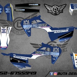קיט מדבקות ל Husqvarna Enduro 2020-2023 Motocross 2019-2022 V37