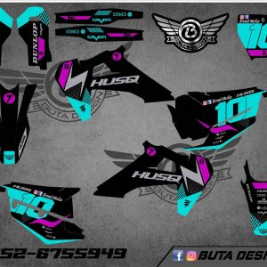 קיט מדבקות ל Husqvarna Enduro 2020-2023 Motocross 2019-2022 V39