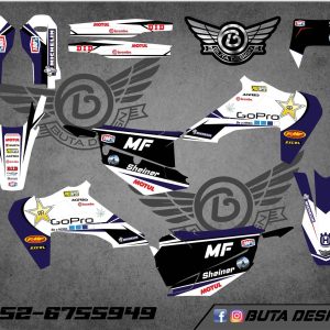 קיט מדבקות ל Husqvarna Enduro 2020-2023 Motocross 2019-2022 V4