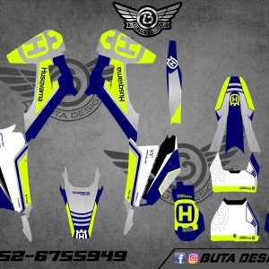 קיט מדבקות ל Husqvarna Enduro 2020-2023 Motocross 2019-2022 V59