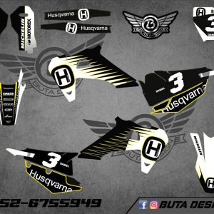 קיט מדבקות ל Husqvarna Enduro 2020-2023 Motocross 2019-2022 V6