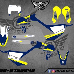 קיט מדבקות ל Husqvarna Enduro 2020-2023 Motocross 2019-2022 V64
