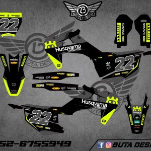 קיט מדבקות ל Husqvarna Enduro 2020-2023 Motocross 2019-2022 V67