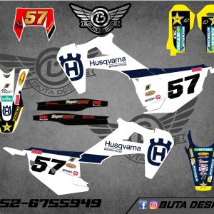 קיט מדבקות ל Husqvarna Enduro 2020-2023 Motocross 2019-2022 V72