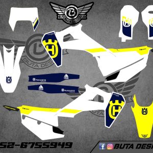 קיט מדבקות ל Husqvarna Enduro 2020-2023 Motocross 2019-2022 V73