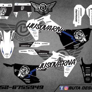קיט מדבקות ל Husqvarna Enduro 2020-2023 Motocross 2019-2022 V74